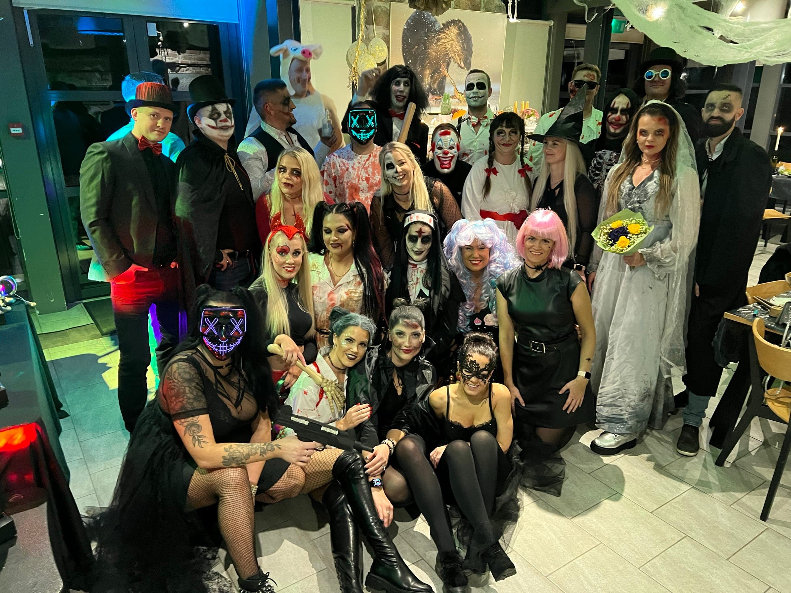 Guests in costume